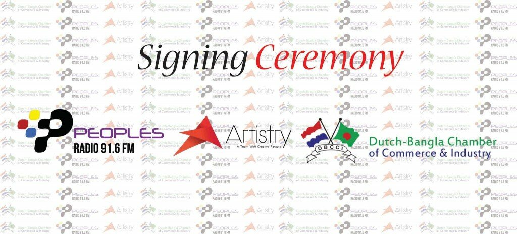 Signing Ceremony banner